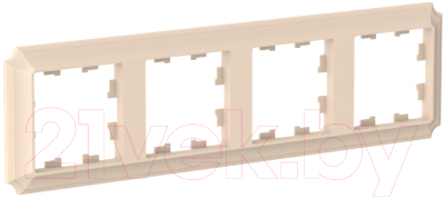 Рамка для выключателей и розеток Systeme (Schneider) Electric Atlasdesign Antique ATN101204