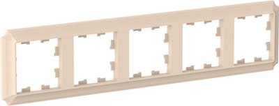 Рамка для выключателей и розеток Systeme (Schneider) Electric Atlasdesign Antique ATN101205