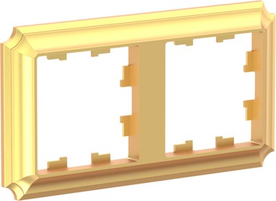 Рамка для выключателей и розеток Systeme (Schneider) Electric Atlasdesign Antique ATN101602