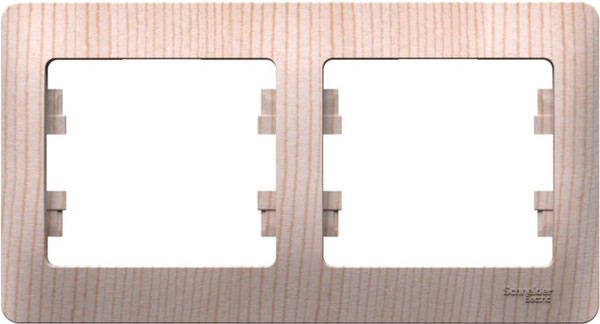 Рамка для выключателей и розеток Systeme (Schneider) Electric Glossa GSL001502 - фото