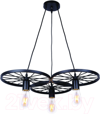 Потолочный светильник Toplight Vanessa TL1201H-03BK - фото