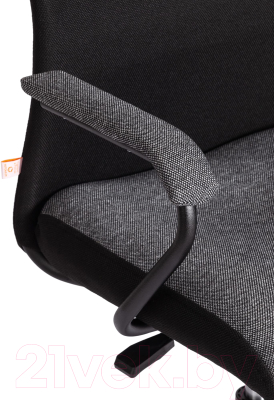 Кресло офисное Tetchair Fly ткань (серый/черный)