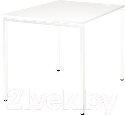 Письменный стол Millwood Лофт Сиэтл ДТ-5 130x70x75 (белый/белый)