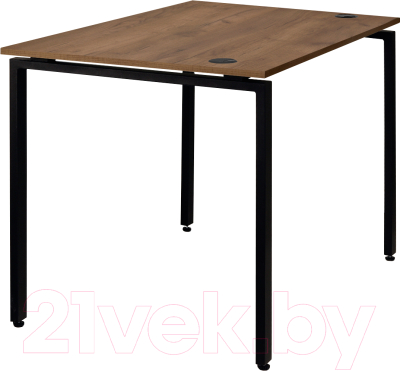 Письменный стол Millwood Лофт Сиэтл ДТ-5 160x70x75 (дуб табачный Craft/черный)