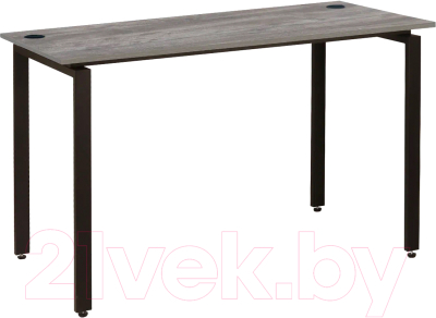 Письменный стол Millwood Лофт Сиэтл ДТ-5 160x70x75 (сосна пасадена/черный) - фото