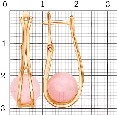 Серьги Красная Пресня 34613699Кр