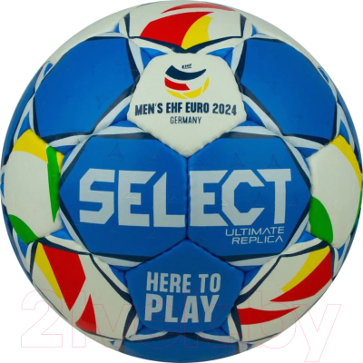 Гандбольный мяч Select Ultimate EHF Euro Men Replica v24 / 3571854487 - фото