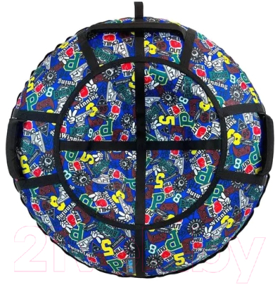 Тюбинг-ватрушка Hubster Люкс Pro S Чилл аут 120см / во8124-5 - фото