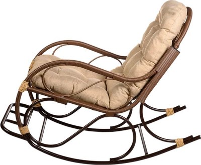 Кресло-качалка BiGarden С подножкой / БГ-КК-К