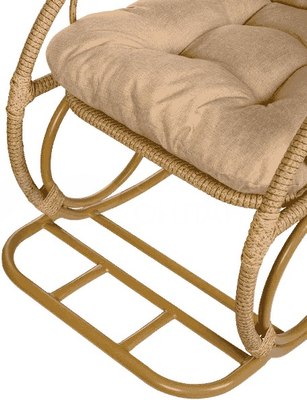 Кресло-качалка BiGarden С подножкой / БГ-КК-Б