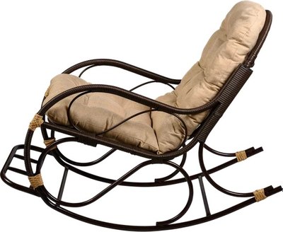 Кресло-качалка BiGarden С подножкой / БГ-КК-О