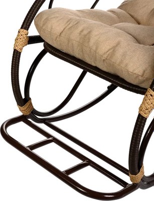 Кресло-качалка BiGarden С подножкой / БГ-КК-О