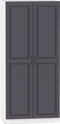 Шкаф Интермебель Марсель 580 / МР-06-B2 (графит софт)