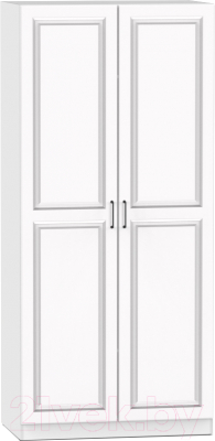 Шкаф Интермебель Марсель 580 / МР-08-B2 (белый софт)