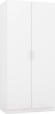 Шкаф Интермебель Марсель 580 / МР-09 (белый премиум) - фото
