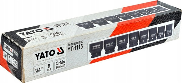 Набор головок слесарных Yato YT-1115
