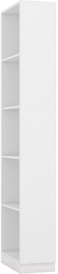 Стеллаж Интермебель Марсель 580 / МР-13 (белый премиум) - фото
