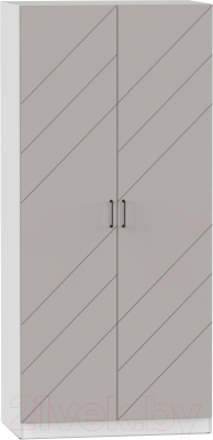 Шкаф Интермебель Марсель 580 / МР-06-MN (луна софт) - фото