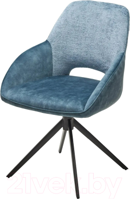 Стул M-City Berries / 621M05244 (cиний Loris-37/темно-синий 7525-56/черный) - фото