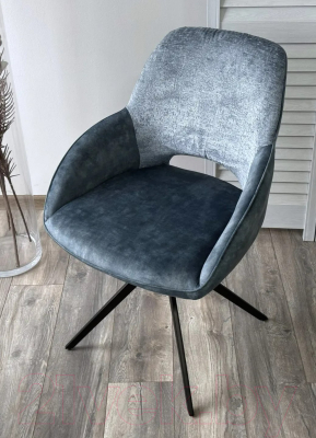 Стул M-City Berries / 621M05244 (cиний Loris-37/темно-синий 7525-56/черный)