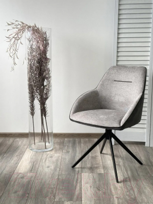 Стул M-City Tornado / 621M05245 (cерый Brego-07/темно-серый Modern-454/черный)