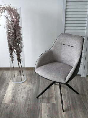 Стул M-City Tornado / 621M05245 (cерый Brego-07/темно-серый Modern-454/черный)