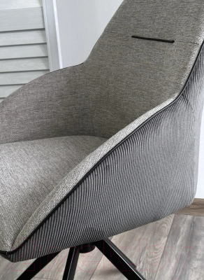 Стул M-City Tornado / 621M05245 (cерый Brego-07/темно-серый Modern-454/черный)