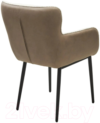 Стул M-City Volcano / 621M05250 (белый Wales-101/светло-бежевый Maison 09/черный)