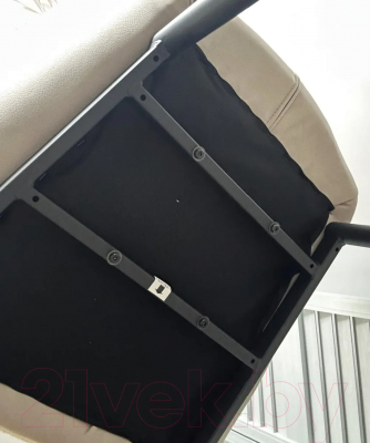 Стул M-City Volcano / 621M05250 (белый Wales-101/светло-бежевый Maison 09/черный)