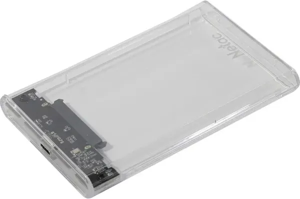 Бокс для жесткого диска Netac WH11 USB3.0 + кабель USB Type-C (NT07WH11-30CC) - фото