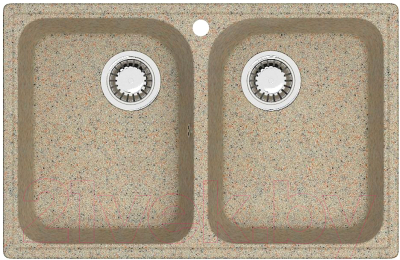 Мойка кухонная Berge BR-7322 (песочный) - фото