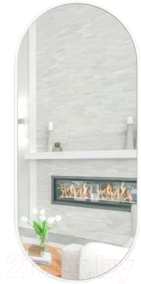 Зеркало Emze Color Oval 52x118 / COLOR.52.118.BEL - фото