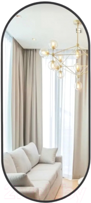 Зеркало Emze Color Oval 52x118 / COLOR.52.118.CHE - фото