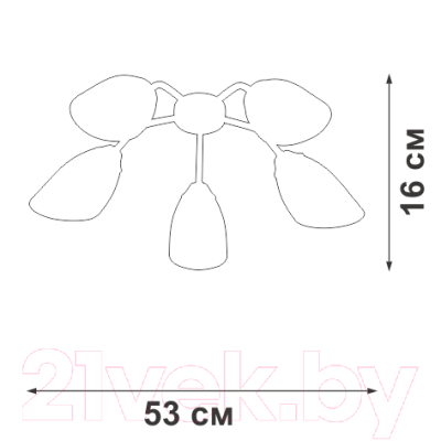 Люстра Vitaluce V31950/5PL