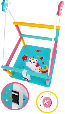 Качели Moby Kids Комета Котик / 962263