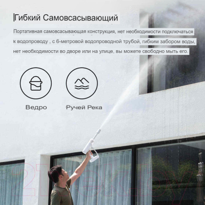 Мойка высокого давления Xiaomi Cordless Pressure Washer / MJXCJ001QW