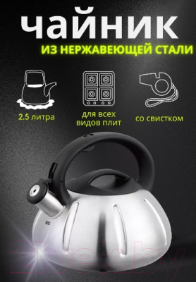 Чайник со свистком Polly КС-5