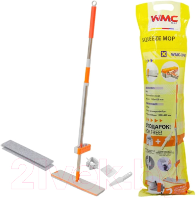 Швабра с отжимом WMC Tools WMC-04PR