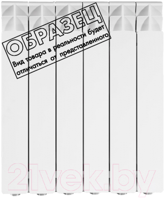 Радиатор алюминиевый Nova Florida Aleternum B4 350/100 White (8 секций) - фото