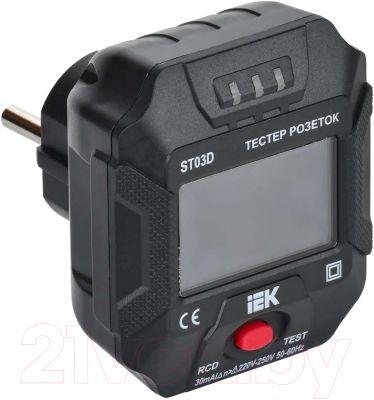 Тестер розетки IEK ST03D ARMA2L / A2L5-ST14-03 - фото