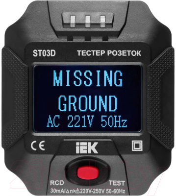 Тестер розетки IEK ST03D ARMA2L / A2L5-ST14-03
