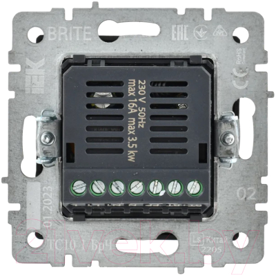 Термостат для климатической техники IEK Brite BR-RT11-K02
