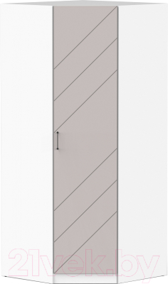 Шкаф Интермебель Марсель / МР-10-MN (луна софт) - фото