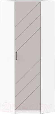 Шкаф Интермебель Марсель / МР-11-MN (луна софт) - фото