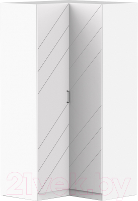 Шкаф Интермебель Марсель / МР-12-MN (белый софт) - фото