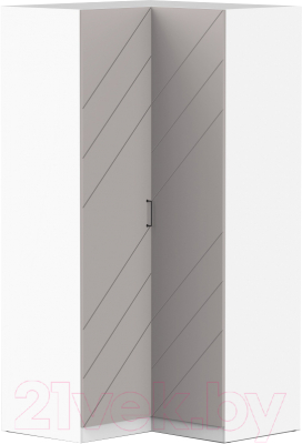 Шкаф Интермебель Марсель / МР-12-MN (луна софт) - фото