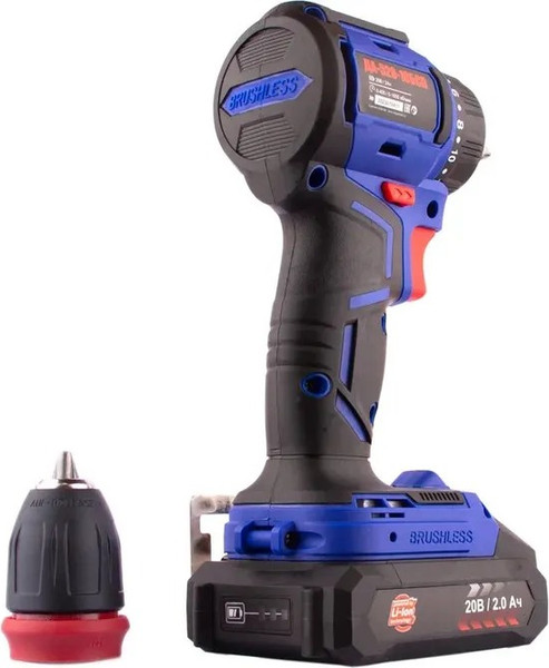 Аккумуляторная дрель-шуруповерт ВИТЯЗЬ ДА-520-10БСП