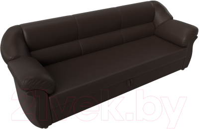 Диван Лига Диванов Карнелла / 29490 (экокожа коричневый)