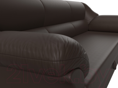 Диван Лига Диванов Карнелла / 29490 (экокожа коричневый)