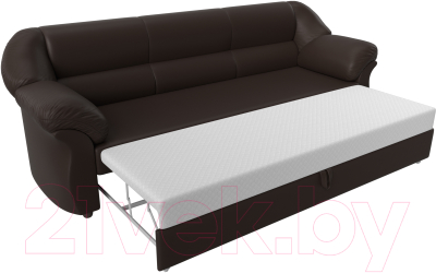 Диван Лига Диванов Карнелла / 29490 (экокожа коричневый)